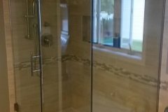 Custom shower door