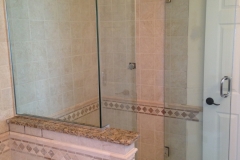 door and notch panel with return on knee wall