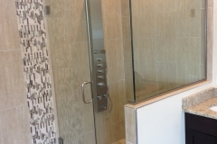 door and panel with return
