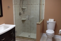 door notch panel return on knee wall