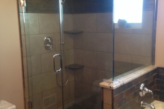 door notch panel return with corner clamp no header