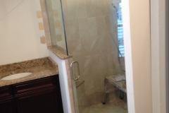 door and panel on angle