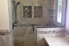 door and panel on kneewall