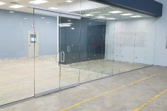 Custom Frameless Wall