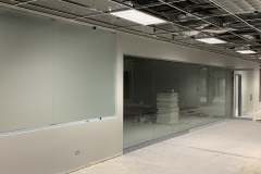 1/2 Glass Partition - Acid Etch