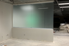 1/2 Glass Partition - Acid Etch
