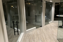 1/2" Glass wall with door