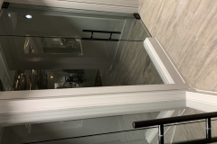 1/2" Glass wall with door