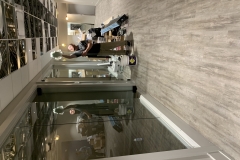 1/2" Glass wall with door