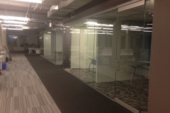 1/2" glass office walls and doors