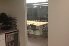 1/2 Frameless entry door