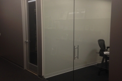 1/2" glass office walls and doors