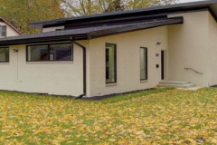 Aluminum storefront residential