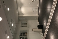 Workout room mirrors