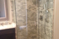 neo angle pivot door