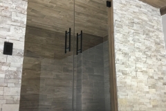 Double door wine cellar